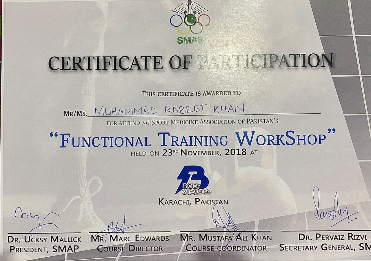 Postural Assessment & Corrective Exercise Diploma